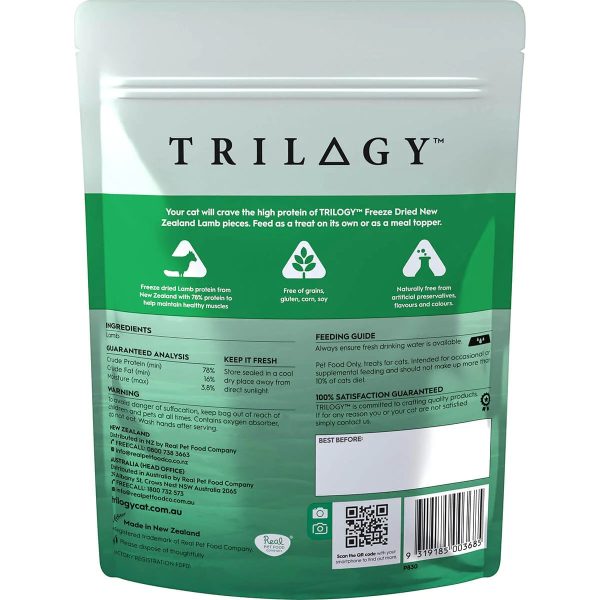 Trilogy Freeze Dried Cat Treats - Lamb - Image 2